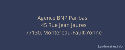 Agence BNP Paribas
