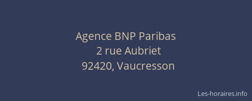 Agence BNP Paribas