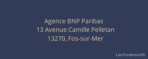 Agence BNP Paribas