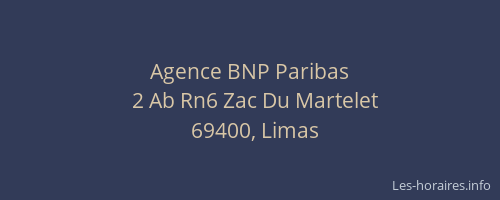 Agence BNP Paribas