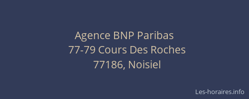 Agence BNP Paribas