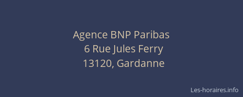 Agence BNP Paribas