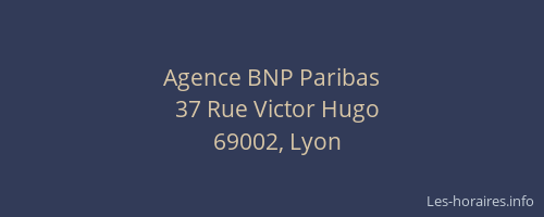 Agence BNP Paribas