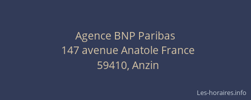 Agence BNP Paribas