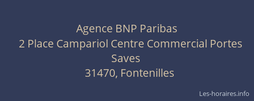 Agence BNP Paribas