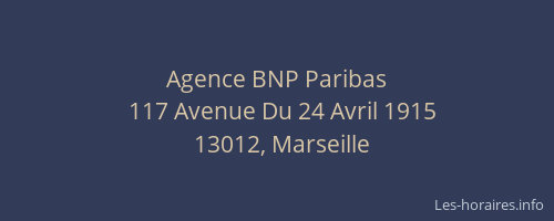 Agence BNP Paribas