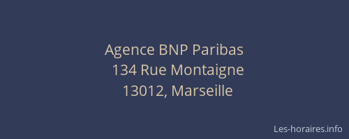 Agence BNP Paribas