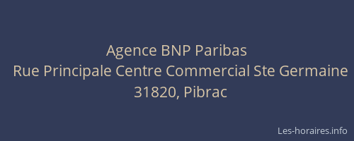 Agence BNP Paribas