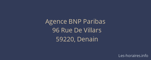 Agence BNP Paribas