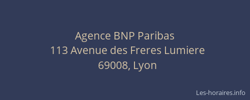 Agence BNP Paribas