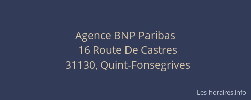 Agence BNP Paribas