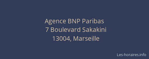 Agence BNP Paribas