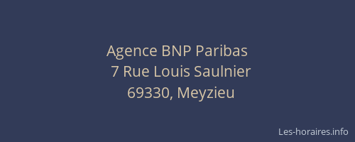 Agence BNP Paribas