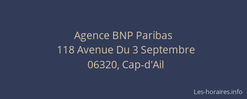 Agence BNP Paribas