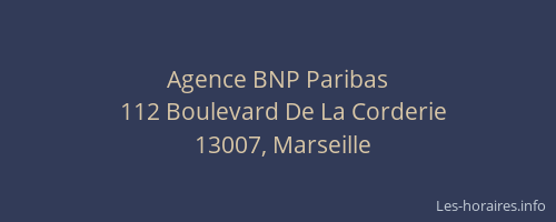 Agence BNP Paribas