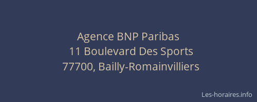 Agence BNP Paribas