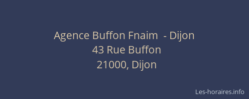 Agence Buffon Fnaim  - Dijon