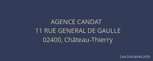 AGENCE CANDAT