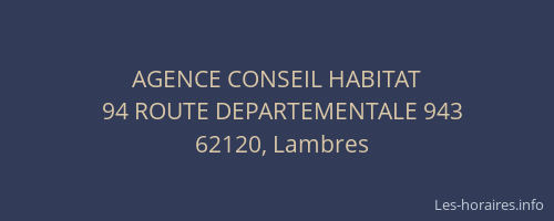 AGENCE CONSEIL HABITAT