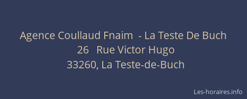 Agence Coullaud Fnaim  - La Teste De Buch