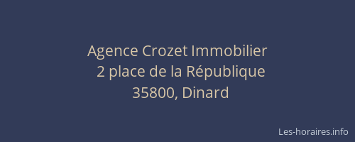 Agence Crozet Immobilier