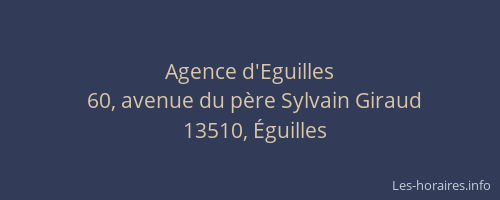 Agence d'Eguilles