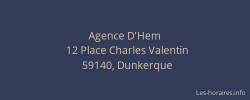 Agence D'Hem
