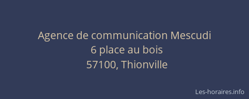 Agence de communication Mescudi