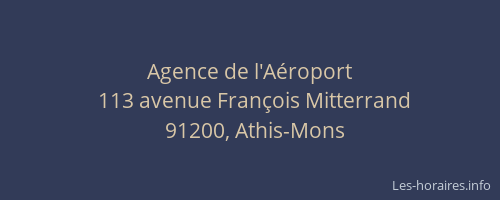 Agence de l'Aéroport