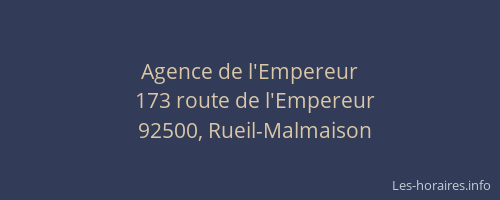 Agence de l'Empereur