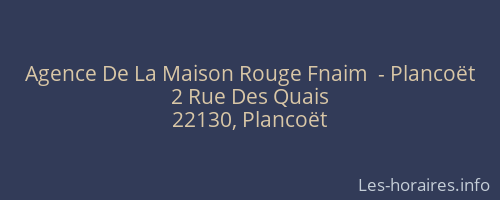 Agence De La Maison Rouge Fnaim  - Plancoët