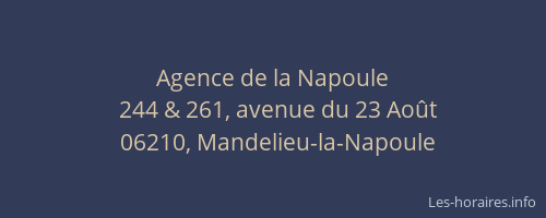 Agence de la Napoule