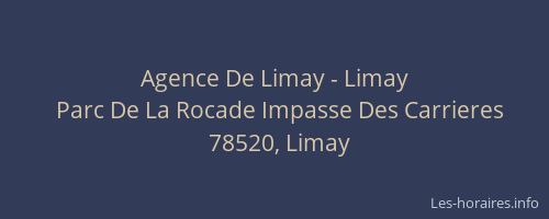 Agence De Limay - Limay