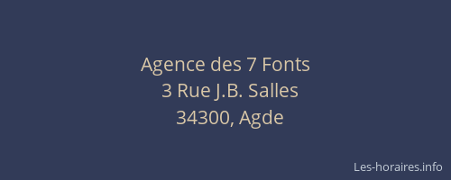 Agence des 7 Fonts