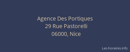 Agence Des Portiques