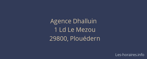 Agence Dhalluin