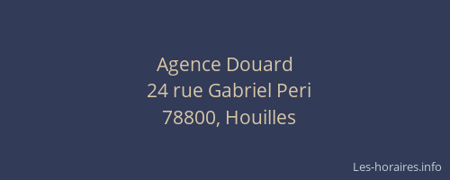 Agence Douard