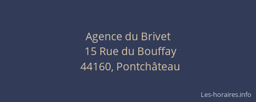 Agence du Brivet