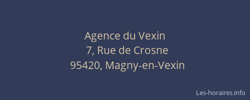 Agence du Vexin