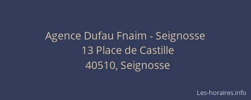 Agence Dufau Fnaim - Seignosse
