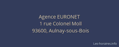 Agence EURONET