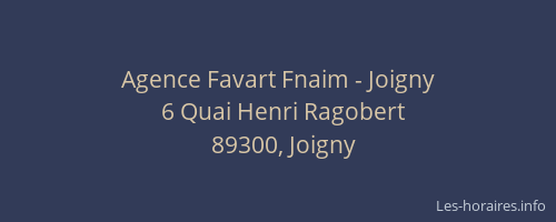 Agence Favart Fnaim - Joigny