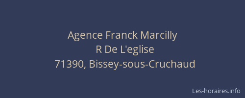 Agence Franck Marcilly
