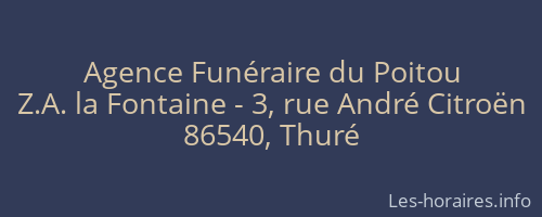 Agence Funéraire du Poitou