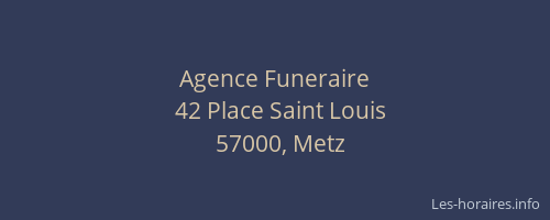 Agence Funeraire