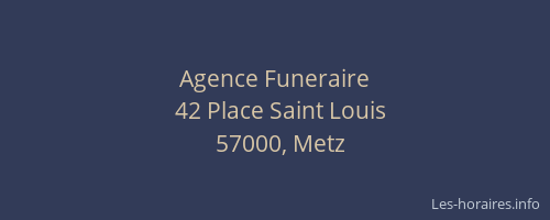 Agence Funeraire