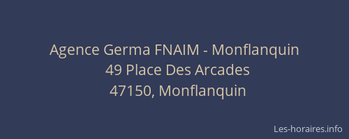 Agence Germa FNAIM - Monflanquin
