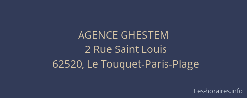 AGENCE GHESTEM