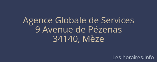 Agence Globale de Services