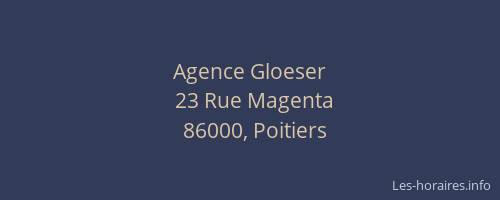 Agence Gloeser